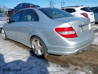 2008 Mercedes-Benz C-Class 3.0L Sport with VIN WDDGF54XX8F106777, listed as a IAAI auction lot 41431939 with 151,679 mi miles. Bid and sale history available at carsss.com. Image 3.
