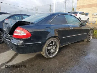 2003 Mercedes-Benz CLK 320 with VIN WDBTJ65J63F034541, listed as a Copart auction lot 80896884 with 192,984 mi miles and Salvage Title. Bid and sale history available at DreamBid. Image 3.