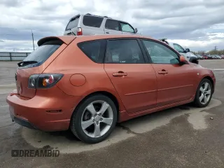 2005 Mazda 3 s with VIN JM1BK343351233932, listed as a Copart auction lot 51490275 with 211,731 mi miles and Salvage Title. Bid and sale history available at carsss.com. Image 3.