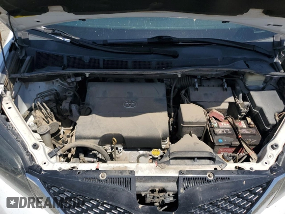 2015 Toyota Sienna SE with VIN 5TDXK3DC6FS656949, listed as a Copart auction lot 54114955 with 112,642 mi miles and Salvage Title. Bid and sale history available at DreamBid. Image 12.