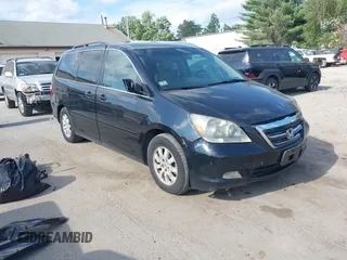 2007 Honda Odyssey Touring with VIN 5FNRL38827B052039, listed as a IAAI auction lot 42779810 with 145,240 mi miles and . Bid and sale history available at DreamBid. Image 1.
