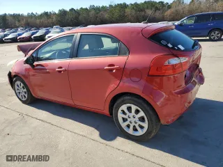 2012 Kia Rio LX with VIN KNADM5A30C6019304, listed as a Copart auction lot 44544055 with 171,338 mi miles and Salvage Title. Bid and sale history available at carsss.com. Image 2.