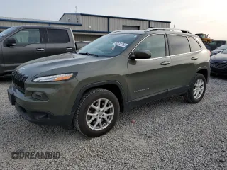 2018 Jeep Cherokee Latitude Plus with VIN 1C4PJMLB6JD602685, listed as a Copart auction lot 53741765 with 105,984 mi miles and Salvage title. Bid and sale history available at DreamBid. Image 1.