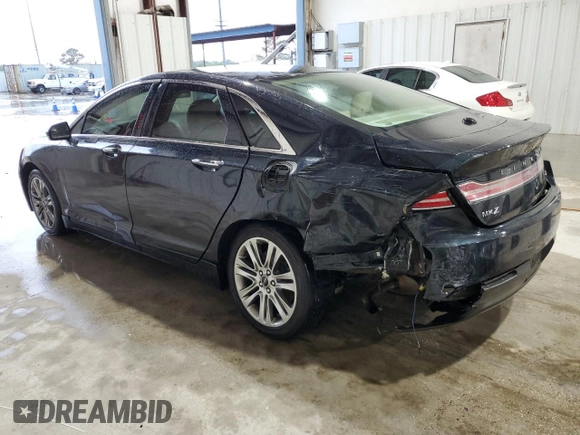 2014 Lincoln MKZ with VIN 3LN6L2G92ER814235, listed as a Copart auction lot 49706264 with 76,835 mi miles and Salvage title. Bid and sale history available at DreamBid. Image 2.