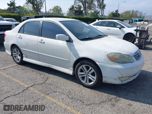2003 Toyota Corolla CE with VIN 1NXBR32E83Z004668, listed as a IAAI auction lot 42088749 with 223,704 mi miles and . Bid and sale history available at DreamBid. Image 1.
