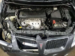 2010 Pontiac Vibe w/1SB with VIN 5Y2SP6E09AZ417873, listed as a Copart auction lot 82341224 with 128,055 mi miles and Salvage Title. Bid and sale history available at carsss.com. Image 12.