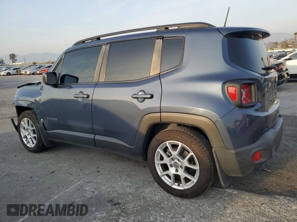 2021 Jeep Renegade Latitude z VIN ZACNJCBB3MPN13260, wystawiony jako Copart lot #43588315 z przebiegiem 47 494 mil mil oraz Szkoda całkowita • Salvage title. Historia ofert i sprzedaży dostępna na DreamBid. Obrazek 2.