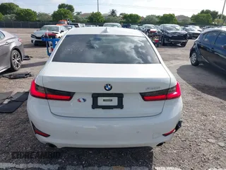 2021 BMW 3 Series 330i with VIN 3MW5R1J00M8B52627, listed as a IAAI auction lot 40722823 with 36,769 mi miles. Bid and sale history available at carsss.com. Image 16.