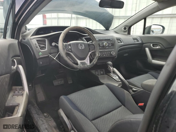 2014 Honda Civic Coupe LX with VIN 2HGFG3B57EH503612, listed as a Copart auction lot 50050705 with 109,772 mi miles and Salvage Title. Bid and sale history available at carsss.com. Image 8.