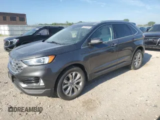 2019 Ford Edge Titanium with VIN 2FMPK4K99KBB46485, listed as a Copart auction lot 63830295 with 117,597 mi miles and Clean title. Bid and sale history available at DreamBid. Image 1.