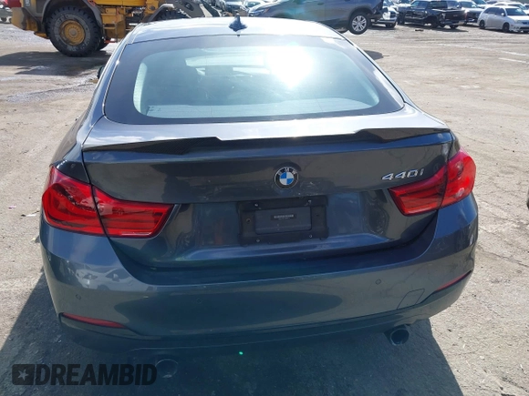 2018 BMW 4 Series 440i with VIN WBA4J5C51JBF07174, listed as a IAAI auction lot 41532904 with 63,745 mi miles and . Bid and sale history available at DreamBid. Image 17.
