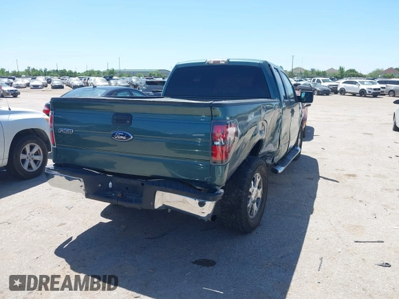 2009 Ford F-150 STX with VIN 1FTRX12869FB12033, listed as a IAAI auction lot 41962435 with 222,850 mi miles. Bid and sale history available at carsss.com. Image 4.