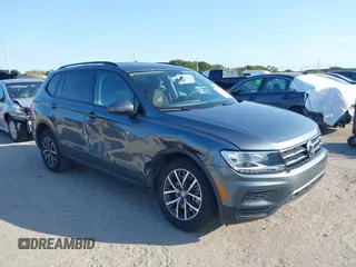 2021 Volkswagen Tiguan S with VIN 3VV1B7AX5MM081763, listed as a IAAI auction lot 41509452 with 24,945 mi miles and . Bid and sale history available at DreamBid. Image 1.