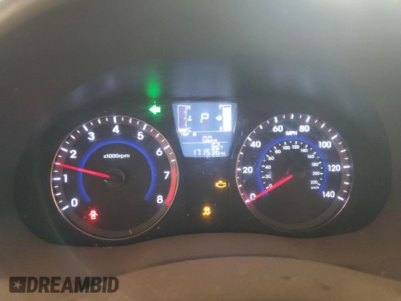 2015 Hyundai Accent Sport with VIN KMHCU5AE7FU231290, listed as a Copart auction lot 45055025 with 171,536 mi miles and Clean Title. Bid and sale history available at carsss.com. Image 9.