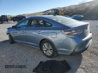 2018 Hyundai Sonata Hybrid SE with VIN KMHE24L36JA078562, listed as a Copart auction lot 41896565 with 121,959 mi miles and Salvage Title. Bid and sale history available at carsss.com. Image 2.