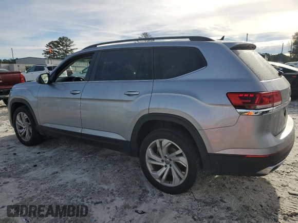 2022 Volkswagen Atlas SE with VIN 1V2JP2CA3NC532086, listed as a Copart auction lot 84679354 with 40,579 mi miles and Salvage title. Bid and sale history available at DreamBid. Image 2.