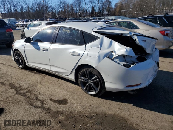 2023 Acura Integra w/A-Spec Package with VIN 19UDE4H36PA010787, listed as a Copart auction lot 88249815 with 69,571 mi miles and Salvage Title. Bid and sale history available at DreamBid. Image 2.