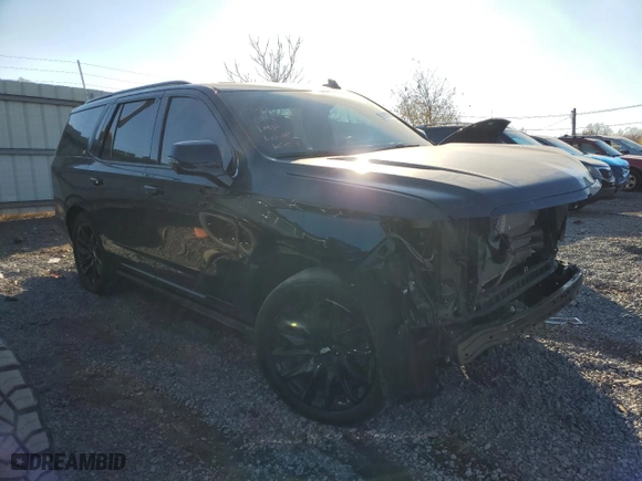 2022 Cadillac Escalade Sport Platinum with VIN 1GYS4GKL6NR144954, listed as a Copart auction lot 78660574 with 41,357 mi miles and Salvage Title. Bid and sale history available at carsss.com. Image 4.