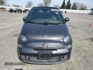 2014 FIAT 500 Abarth with VIN 3C3CFFJH3ET243822, listed as a Copart auction lot 48414065 with 49,652 mi miles and Clean Title. Bid and sale history available at carsss.com. Image 5.