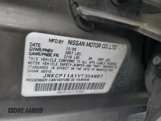 2000 Infiniti G20 Luxury z VIN JNKCP11A1YT304887, wystawiony jako Copart lot #74562724 z przebiegiem 202 140 mil mil oraz Czysty tytuł • Clean title. Historia ofert i sprzedaży dostępna na DreamBid. Obrazek 12.