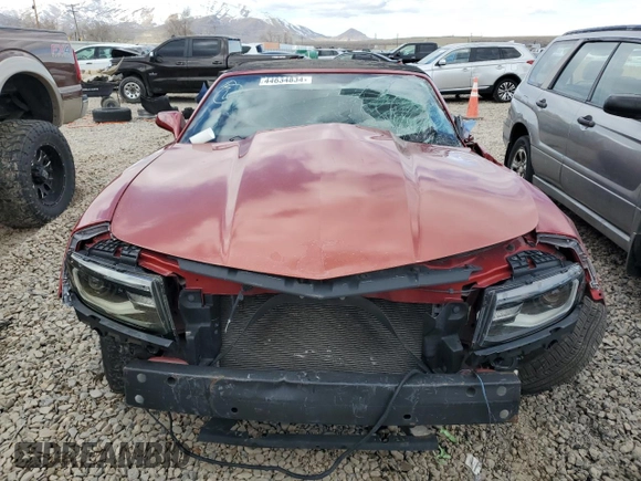 2014 Chevrolet Camaro LT with VIN 2G1FB3D37E9210448, listed as a Copart auction lot 44634834 with Not provided miles and Salvage title. Bid and sale history available at DreamBid. Image 5.