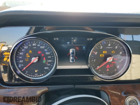 2018 Mercedes-Benz E-Class E 300 with VIN WDDZF4JB2JA329927, listed as a Copart auction lot 41367745 with 0 mi miles and Salvage Title. Bid and sale history available at carsss.com. Image 9.