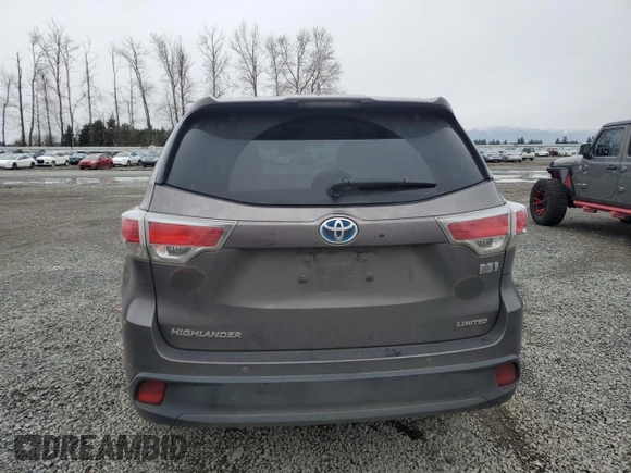 2014 Toyota Highlander Limited with VIN 5TDDCRFH3ES004722, listed as a Copart auction lot 48401955 with 163,537 mi miles and Salvage title. Bid and sale history available at DreamBid. Image 6.