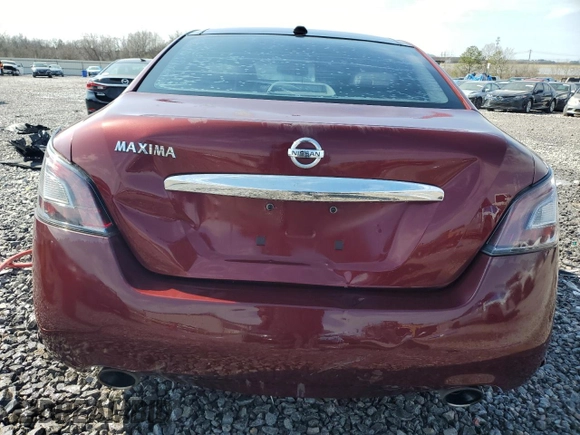 2012 Nissan Maxima SV z VIN 1N4AA5APXCC840158, wystawiony jako Copart lot #44621325 z przebiegiem Nie podano mil oraz Szkoda całkowita • Salvage title. Historia ofert i sprzedaży dostępna na DreamBid. Obrazek 6.
