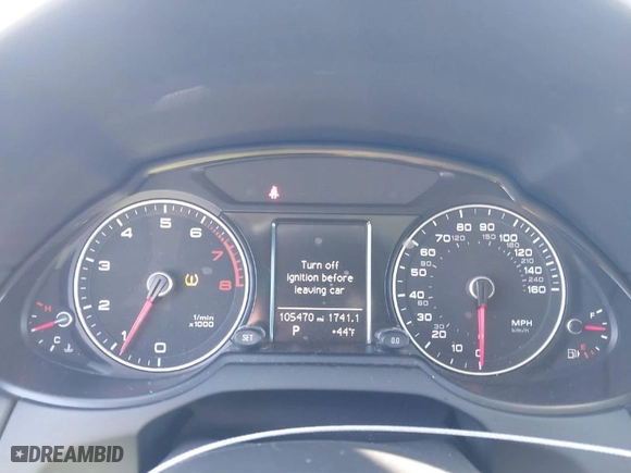 2016 Audi Q5 Premium with VIN WA1C2AFP5GA003167, listed as a IAAI auction lot 41641975 with 105,470 mi miles. Bid and sale history available at carsss.com. Image 7.