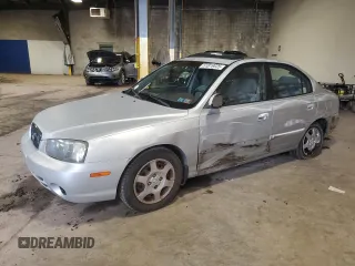 2003 Hyundai Elantra GLS z VIN KMHDN45D93U562512, wystawiony jako Copart lot #51819035 z przebiegiem 81 035 mil mil oraz Szkoda całkowita • Salvage title. Historia ofert i sprzedaży dostępna na DreamBid. Obrazek 1.