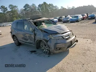 2021 Honda Pilot Elite with VIN 5FNYF6H06MB041491, listed as a Copart auction lot 46832545 with 95,769 mi miles and Salvage Title. Bid and sale history available at carsss.com. Image 12.