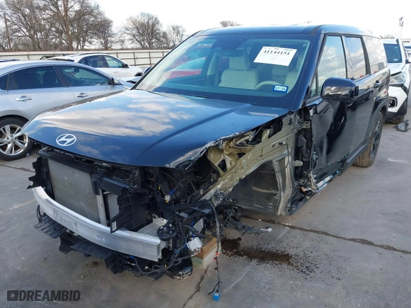 2024 Hyundai Santa Fe SE with VIN 5NMP14GL5RH055401, listed as a IAAI auction lot 41144151 with 7,694 mi miles. Bid and sale history available at carsss.com. Image 2.