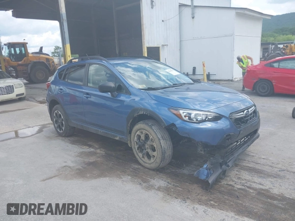 2021 Subaru Crosstrek with VIN JF2GTABC7MH269639, listed as a IAAI auction lot 39495875 with 38,760 mi miles and . Bid and sale history available at DreamBid. Image 1.
