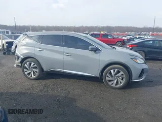 2021 Nissan Murano SL with VIN 5N1AZ2CS3MC147061, listed as a IAAI auction lot 41358296 with 15,404 mi miles and . Bid and sale history available at DreamBid. Image 14.