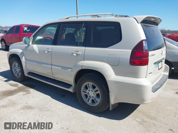 2003 Lexus GX 470 with VIN JTJBT20X430013005, listed as a IAAI auction lot 41666117 with 225,332 mi miles. Bid and sale history available at carsss.com. Image 3.