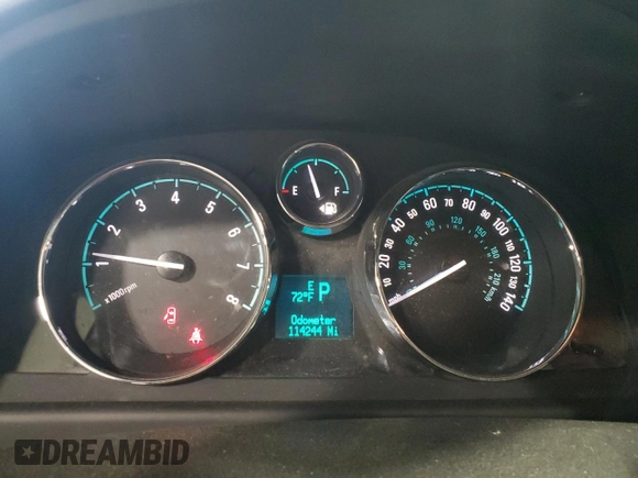 2012 Chevrolet Captiva Sport LTZ with VIN 3GNFL4E53CS635506, listed as a Copart auction lot 71396804 with 114,244 mi miles and Salvage Title. Bid and sale history available at DreamBid. Image 9.