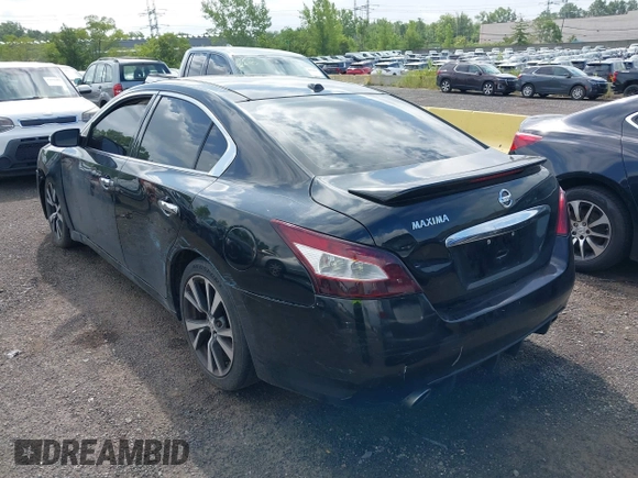 2011 Nissan Maxima SV with VIN 1N4AA5AP2BC815933, listed as a IAAI auction lot 42650546 with 143,369 mi miles and . Bid and sale history available at DreamBid. Image 3.