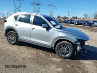 2018 Mazda CX-5 Sport with VIN JM3KFBBM8J0377526, listed as a IAAI auction lot 41592619 with 78,607 mi miles. Bid and sale history available at carsss.com. Image 1.