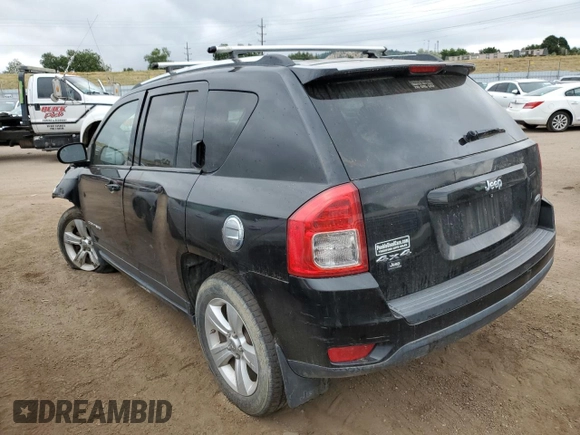2012 Jeep Compass Latitude with VIN 1C4NJDEB8CD611962, listed as a Copart auction lot 50905545 with 173,579 mi miles and Non Repairable. Bid and sale history available at carsss.com. Image 2.
