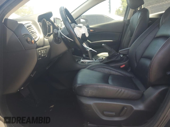 2014 Mazda 3 S Touring with VIN JM1BM1V39E1145478, listed as a Copart auction lot 57860645 with 55,322 mi miles and Salvage title. Bid and sale history available at DreamBid. Image 7.
