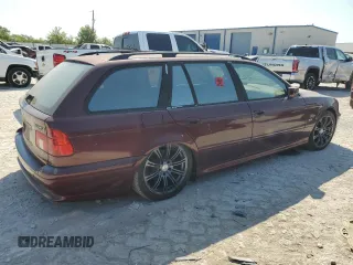 2001 BMW 5 Series 525iAT with VIN WBADS43421GD84504, listed as a Copart auction lot 70861374 with 0 mi miles and Clean Title. Bid and sale history available at carsss.com. Image 3.