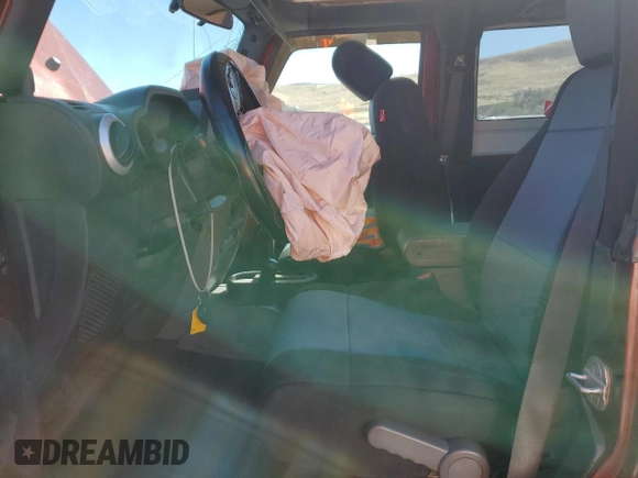 2008 Jeep Wrangler Sahara with VIN 1J4FA54168L583783, listed as a Copart auction lot 50415545 with 316,869 mi miles and Salvage title. Bid and sale history available at DreamBid. Image 7.