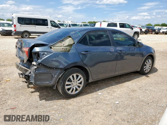 2019 Toyota Corolla L with VIN 2T1BURHEXKC242935, listed as a Copart auction lot 60103185 with 74,090 mi miles and Salvage title. Bid and sale history available at DreamBid. Image 3.