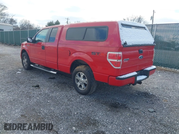 2009 Ford F-150 STX with VIN 1FTRX12WX9FA65135, listed as a IAAI auction lot 41608999 with 94,244 mi miles. Bid and sale history available at carsss.com. Image 3.