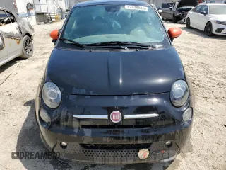 2015 FIAT 500e with VIN 3C3CFFGE8FT507311, listed as a Copart auction lot 62028985 with 59,608 mi miles and Clean title. Bid and sale history available at DreamBid. Image 5.