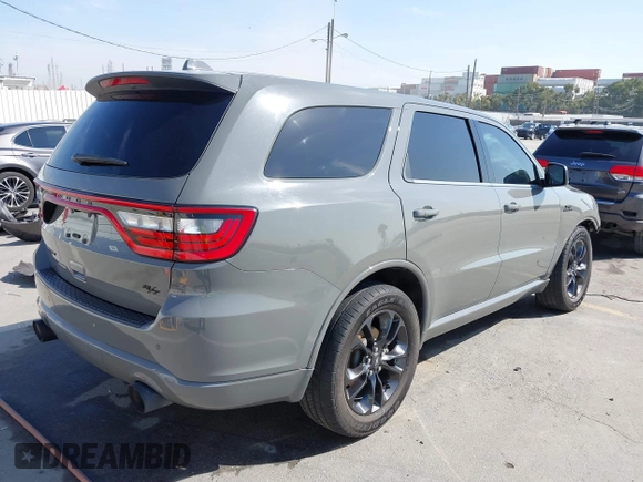 2021 Dodge Durango R/T with VIN 1C4SDHCT9MC573095, listed as a IAAI auction lot 41852401 with 63,492 mi miles and . Bid and sale history available at DreamBid. Image 4.