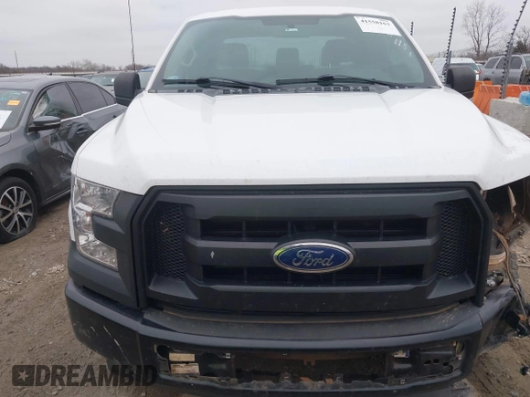 2017 Ford F-150 XL with VIN 1FTEX1CF3HKE56758, listed as a IAAI auction lot 41558163 with 144,380 mi miles. Bid and sale history available at carsss.com. Image 12.