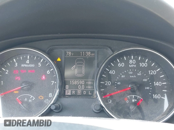 2012 Nissan Rogue S with VIN JN8AS5MV3CW702563, listed as a IAAI auction lot 42471296 with 158,590 mi miles and . Bid and sale history available at DreamBid. Image 7.