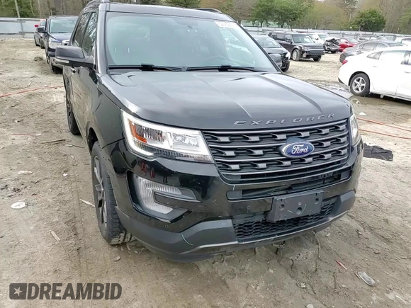 2017 Ford Explorer XLT with VIN 1FM5K8D88HGD20051, listed as a Copart auction lot 52069405 with 114,931 mi miles and Salvage Title. Bid and sale history available at DreamBid. Image 14.