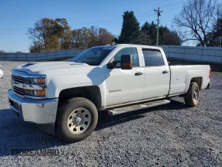 2017 Chevrolet Silverado 3500HD Work Truck with VIN 1GC4KYCY7HF141670, listed as a Copart auction lot 82286874 with 202,697 mi miles and Salvage Title. Bid and sale history available at DreamBid. Image 1.